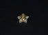 Pure Silver Shiny Golden Flowers 6.13g Pack Of 3